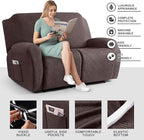 Timeles Recliner Covers Recliner Loveseat Covers Reclining Couch Covers Sofa - Image 3