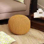 REDEARTH · Round Pouf Ottoman - Image 2