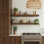 Dreamland 36 inch Floating Shelves, Rustic Wood Floating Wall Shelf - Image 2