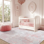 RELEANY Washable 5'x7' Abstract Area Rug - Image 2
