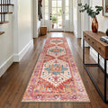 Yamaziot Washable Runner Rug, 2x8 Non-Slip Boho Vintage Hallway Kitchen Rug | by Yamaziot