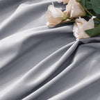MIULEE Greyish White Velvet Blackout Curtains 52x72 inches 2 Panels | Luxury - Image 4