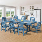 SERWALL 9 Piece Outdoor Dining Set - Image 8