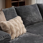 ovios 104" Cloud Boneless Couch - Image 9
