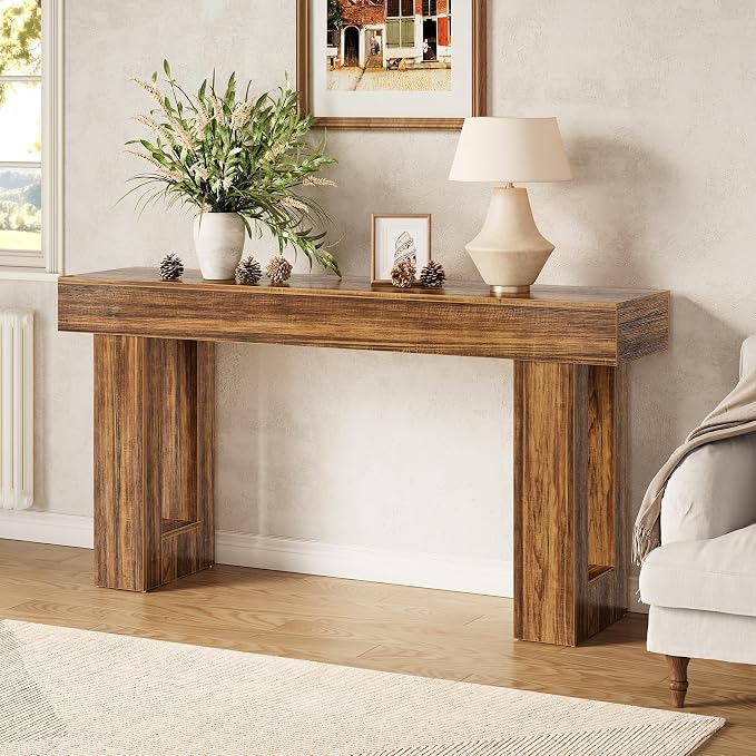 LITTLE TREE 63-Inch Long Console Tables by LITTLETREE