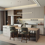 VKNOW Bar Stools Set of 4, Modern Counter Stools - Image 3