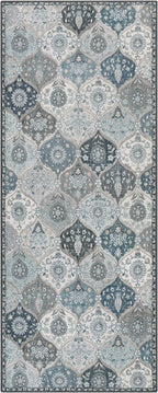 Lahome Moroccan Kitchen Runner Rug, 2x5 Washable Hallway Runner Non Slip | - Image 2