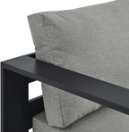 Modway Tahoe Aluminum Outdoor Chaise Lounge Gray - Image 7