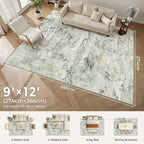 DMOYEST Area Rug Living Room Rugs - Image 2