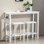 Finnhomy 47" Industrial Bar Table Set by Finnhomy