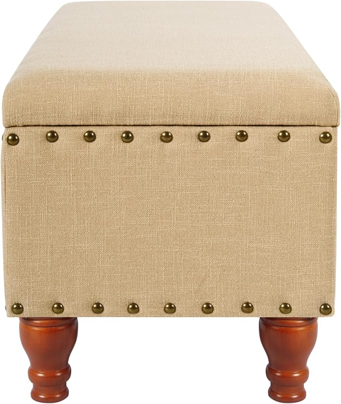 HomePop Large Rectangle Storage Bench - Image 10