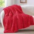 BEDELITE Ribbed Twin Blanket for Couch & Bed, Warm Yet Lightweight, Ribbed by BEDELITE
