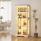 Gurexl Modern Glass Display Cabinet - Image 3