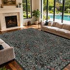 Extra Large 10x14 Area Rug for Living Room, Washable Rugs for Dining Room - Image 3