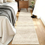 Kitchen Runners Rug 2.5x8 with Non-Slip Backing, Vintage Washable Runner Rugs - Image 7