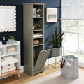LifeSky Tall Storage Cabinet for Small Spaces by LIFESKY