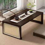 Japanese Floor Table: Large Portable Folding Coffee Table Solid Wood Japanese by YHGSYXL