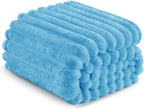 Exclusivo Mezcla Striped Queen Size Fleece Blanket - Image 6