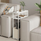 Leomonio Narrow Side Table, Slim End Tables - Image 4