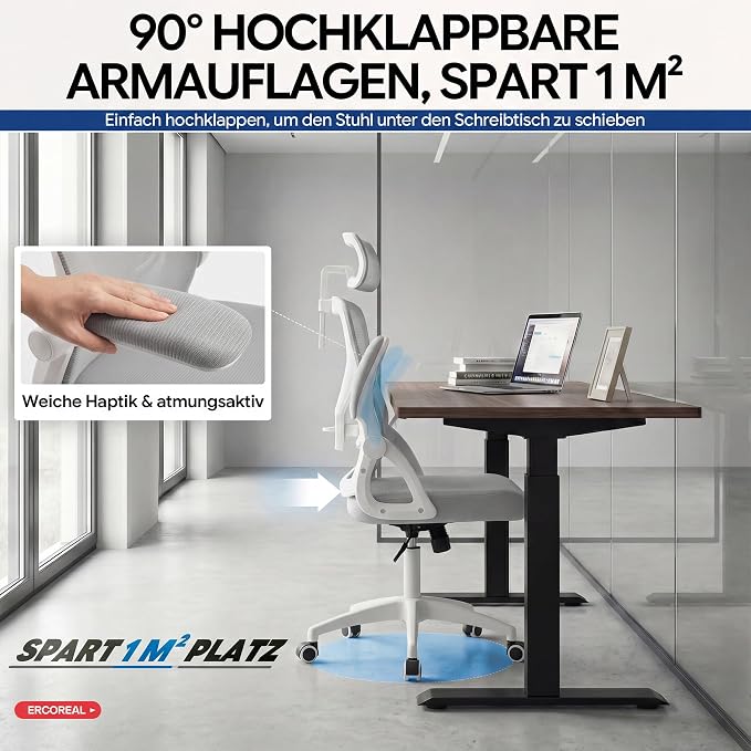 Ergonomic Office Chair, Mesh Desk Chair - Image 8