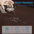 Water Repellent Couch Cushion Cover Loveseat Cover, Stretch Sectional Sofa Seat - Image 3
