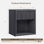 SICOTAS Night Stand Set of 2 Nightstands - Image 3