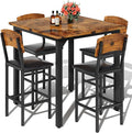 AWQM 5-Piece Dining Table Set, Dining Table Set by AWQM