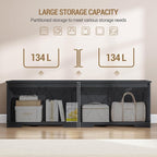 Hzuaneri 59" Storage Chest, Large Storage Trunk - Image 5