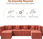 MONVANE Modular Sectional Cloud Couch - Image 8