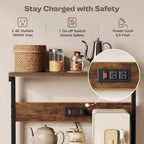 SUPERJARE Kitchen Bakers Rack - Image 4