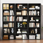 Shintenchi Bookshelf, 6-Tier Open Bookcase and Bookshelves, 6 Shelf Display - Image 4