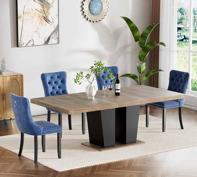 Henf 5 Pieces Extendable Dining Table Set by Henf