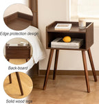 MaxSmeo Small Nightstand, Mid Century Modern Side Table Bedroom - Image 4