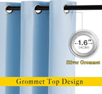 NICETOWN Blackout Patio Curtains - Image 2