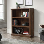 Sauder 3 Tier Book Shelf Wooden Bookcase Multipurpose Bookshelf - Image 2