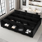 Belffin Oversized Modular Sectional Couch Sleeper Sofa - Image 3