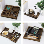 Wooden Serving Trays with Handle - Image 4