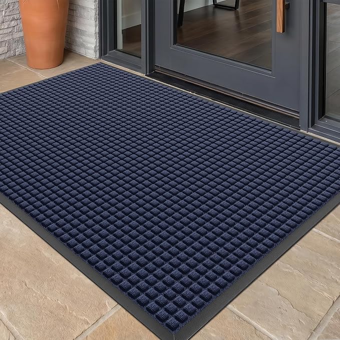 Front Door Mat Outside Entrance, Heavy Duty Waterproof Doormat | 73"x46" by WELDUN%E2%80%94IdealChoiceforHome