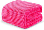 Exclusivo Mezcla Large Waffle Fleece Throw Blanket - Image 8