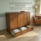 KEIKI Queen Murphy Bed Cabinet - Image 6