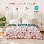 LUTBM Boho Throw Blanket for Bed Cotton Summer Blankets Bedroom Living Room - Image 2
