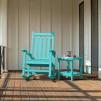 SERWALL Double Adirondack Side Table End Table- Tiffany - Image 8
