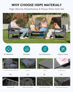 SERWALL 2 Pieces Single Cushioned Sofa Armchair - Image 4