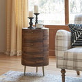 HULALA HOME Round End Table by HULALAHOME