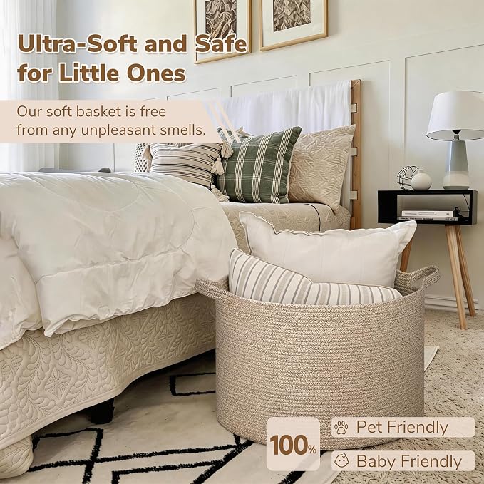 INDRESSME XXXLarge Blanket Basket - Image 5