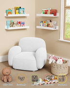 Harwaya Scalloped Nursery Floating Shelves - Image 4