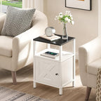 MAHANCRIS Farmhouse Nightstand - Image 2