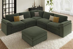 EASE MOOSE Oversized Sectional Modular Sofa, Large L Shape Sectional Couch Wide - Image 3