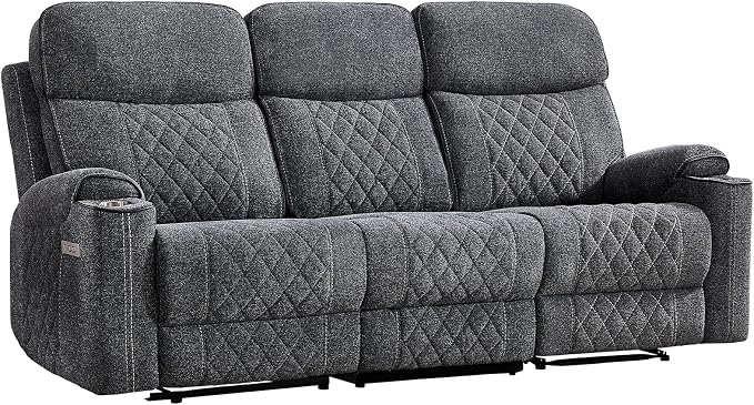 HAOMARKETS Power Oversized Reclining Sofa Couch - Image 8