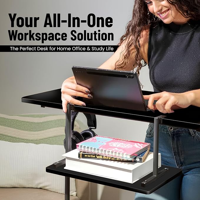 Model 2026 Adjustable Height Rolling Desk - Image 5